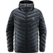 Haglöfs Särna Mimic Hood – Geacă izolată Mimic cu glugă - Negru True Black