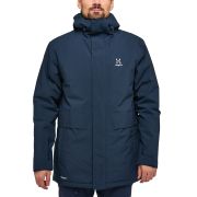 Haglöfs Salix PROOF Mimic Parka – Parka izolată impermeabilă - Albastru închis Tarn Blue