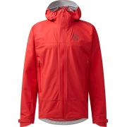 Haglöfs L.I.M Airak 2,5L Jacket – Geacă impermeabilă ultraușoară 2,5 straturi - Roșu Tech Red