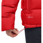 Haglöfs Rosson Down Hood W – Geacă din puf cu glugă - Roșu Bright Red