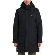 Haglöfs Salix PROOF Mimic Parka W – Parka izolată impermeabilă - Negru True Black