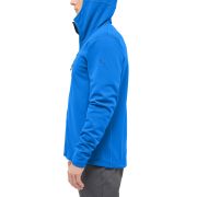 Haglöfs Rosson Mid Hood – Hanorac strat intermediar - Albastru Electric Blue