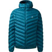 Haglöfs Särna Mimic Hood – Geacă izolată Mimic cu glugă - Albastru Deep Teal