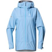 Haglöfs L.I.M Airak 2,5L Jacket W – Geacă impermeabilă ultraușoară 2,5 straturi - Albastru deschis Sky Blue