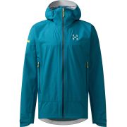 Haglöfs L.I.M Airak 2,5L Jacket – Geacă impermeabilă ultraușoară 2,5 straturi - Albastru Deep Teal