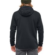 Haglöfs Rosson Mid Hood – Hanorac strat intermediar - Negru True Black