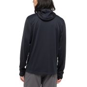 Haglöfs L.I.M Mid Multi Hood – Hanorac strat intermediar - Negru True Black