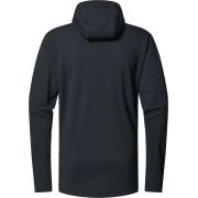 Haglöfs Rosson Mid Hood – Hanorac strat intermediar - Negru True Black