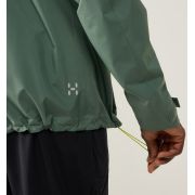Haglöfs L.I.M Airak 2,5L Jacket – Geacă impermeabilă ultraușoară 2,5 straturi - Verde Chlorophyll Green
