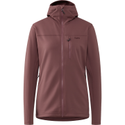 Haglöfs Rosson Mid Hood W – Hanorac strat intermediar - Roz Misty Mauve