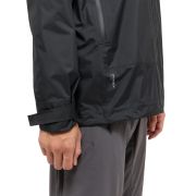 Haglöfs L.I.M Airak 2,5L Jacket – Geacă impermeabilă ultraușoară 2,5 straturi - Negru True Black