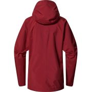 Haglöfs Koyal Proof Jacket W – Geacă de ploaie - Roșu Carmine Red