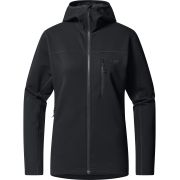 Haglöfs Rosson Mid Hood W – Hanorac strat intermediar - Negru True Black