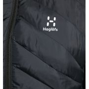 Haglöfs Särna Mimic Hood W – Geacă izolată Mimic cu glugă - Negru True Black