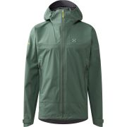 Haglöfs L.I.M Airak 2,5L Jacket – Geacă impermeabilă ultraușoară 2,5 straturi - Verde Chlorophyll Green