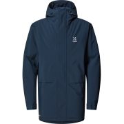 Haglöfs Salix PROOF Mimic Parka – Parka izolată impermeabilă - Albastru închis Tarn Blue