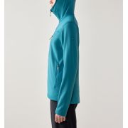Haglöfs Rosson Mid Hood W – Hanorac strat intermediar - Albastru Mountain Teal