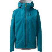 Haglöfs L.I.M Airak 2,5L Jacket W – Geacă impermeabilă ultraușoară 2,5 straturi - Albastru Deep Teal