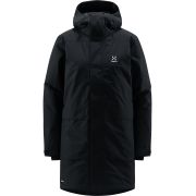 Haglöfs Salix PROOF Mimic Parka W – Parka izolată impermeabilă - Negru True Black