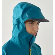 Haglöfs L.I.M Airak 2,5L Jacket W – Geacă impermeabilă ultraușoară 2,5 straturi - Albastru Deep Teal