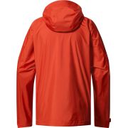 Haglöfs L.I.M Airak 2,5L Jacket – Geacă impermeabilă ultraușoară 2,5 straturi - Roșu Habanero