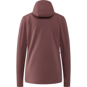 Haglöfs Rosson Mid Hood W – Hanorac strat intermediar - Roz Misty Mauve