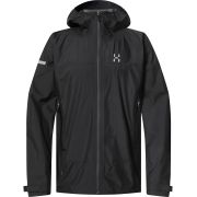 Haglöfs L.I.M Airak 2,5L Jacket – Geacă impermeabilă ultraușoară 2,5 straturi - Negru True Black