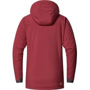 Haglöfs Mimic Alert Hood W – Geacă izolată Mimic cu glugă - Roșu Carmine Red