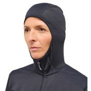 Haglöfs L.I.M Mid Multi Hood W – Hanorac strat intermediar - Negru True Black