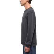 Haglöfs Crewneck – Bluză din bumbac organic - Negru True Black