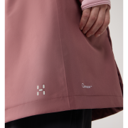 Haglöfs Aria Proof Parka W – Parka impermeabilă - Roz Misty Mauve