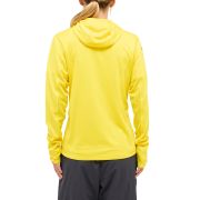 Haglöfs L.I.M Mid Multi Hood W – Hanorac strat intermediar - Galben Tech Yellow
