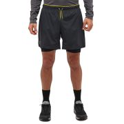 Haglöfs L.I.M Tempo Trail 2-in-1 Shorts – Pantaloni scurți 2 în 1 de alergare trail - Negru True Black