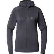 Haglöfs L.I.M Mid Multi Hood W – Hanorac strat intermediar - Negru True Black