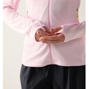 Haglöfs L.I.M Mid Multi Hood W – Hanorac strat intermediar - Roz Fresh Pink