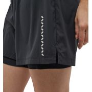 Haglöfs L.I.M Tempo Trail 2-in-1 Shorts W – Pantaloni scurți 2 în 1 de alergare trail - Negru True Black