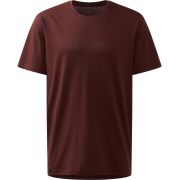 Haglöfs Outsiders Tee – Tricou din bumbac - Maro Maroon Trail