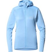 Haglöfs L.I.M Mid Multi Hood W – Hanorac strat intermediar - Albastru deschis Sky Blue