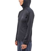 Haglöfs L.I.M Mid Multi Hood W – Hanorac strat intermediar - Negru True Black