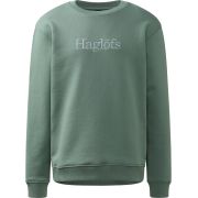 Haglöfs Crewneck – Bluză din bumbac organic - Verde Chlorophyll Green