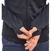 Haglöfs L.I.M Mid Multi Hood W – Hanorac strat intermediar - Negru True Black