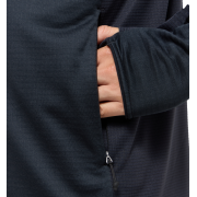 Haglöfs L.I.M Mid Fast II Hood – Hanorac strat intermediar pentru activități rapide - Negru True Black