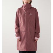 Haglöfs Aria Proof Parka W – Parka impermeabilă - Roz Misty Mauve