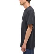 Haglöfs Outsiders Tee – Tricou din bumbac - Negru True Black