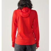 Haglöfs L.I.M Mid Multi Hood W – Hanorac strat intermediar - Roșu Tech Red