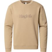 Haglöfs Crewneck – Bluză din bumbac organic - Maro Oak Brown