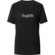 Haglöfs Outsiders Tee W – Tricou din bumbac - Negru True Black