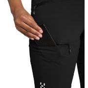 Haglöfs Mid Standard Pant W – Pantaloni de drumeție rezistenți - Negru True Black