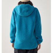 Haglöfs Funäs Pile Hood W – Hanorac fleece pufos - Albastru Deep Teal