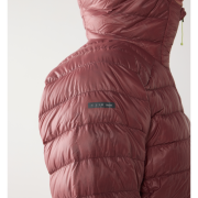 Haglöfs L.I.M Down II Hood W – Geacă din puf ultraușoară cu glugă - Roz Misty Mauve